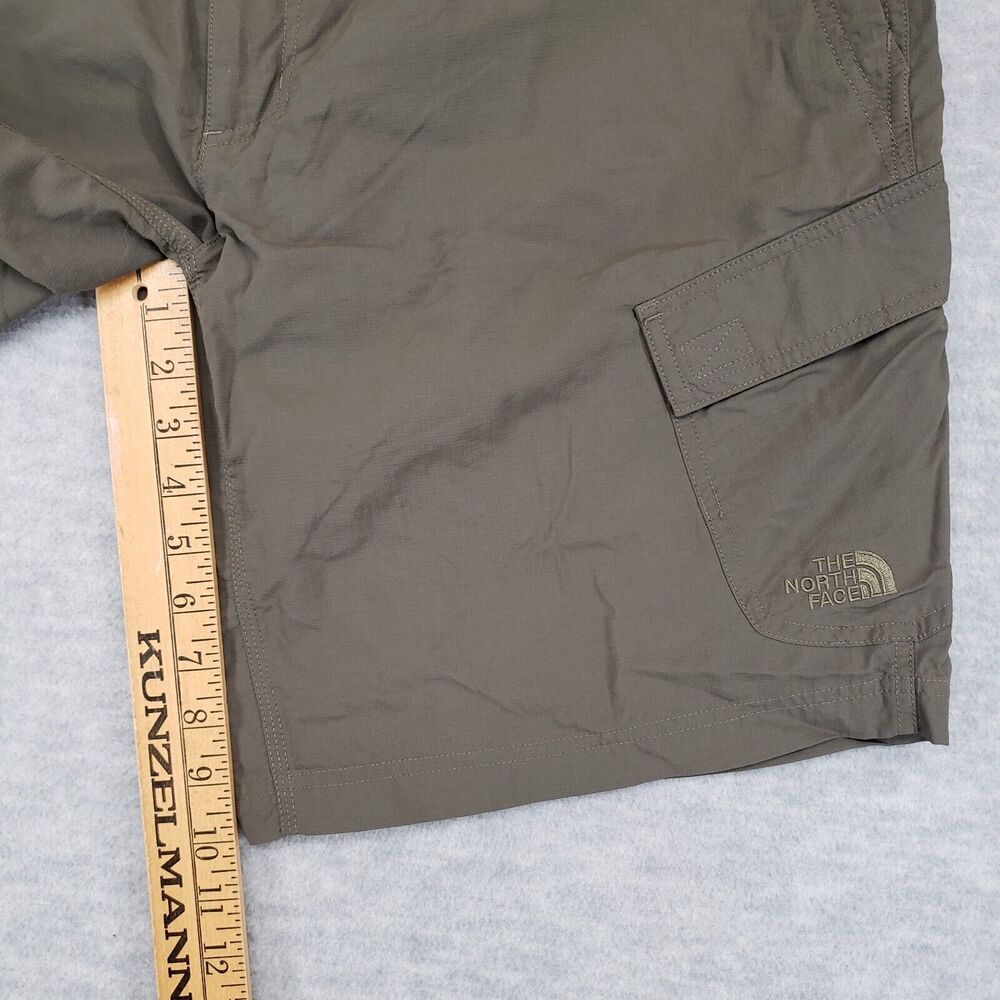 The North Face Ripstop Cargo Hiking Shorts Mens 40 Army Olive Green Camping - Picture 6 of 6